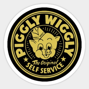 YELLOW PIGGLY Sticker